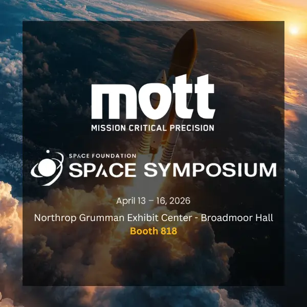 Meet Mott at Space Symposium 2026 | Booth 818